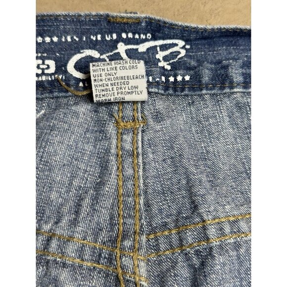 Vintage One Tough Brand Light Wash Distressed Jeans 36x30 - Picture 9 of 13